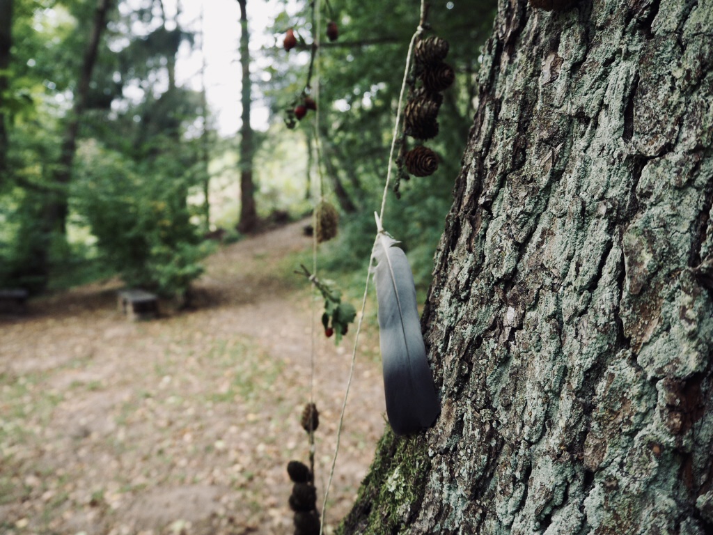 Osterbergweg: Naturschmuck am Baum